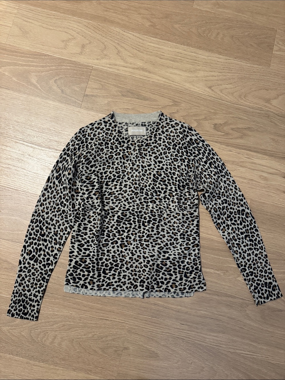 Zadig & Voltaire cashmere cheetah